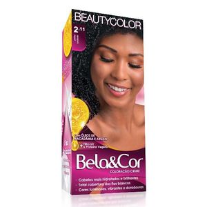 Tonalizante Bela e Cor Preto Azulado 2.11