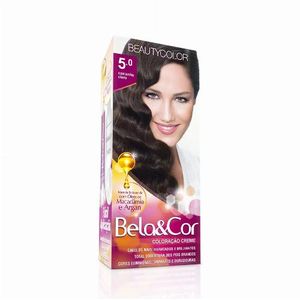 Coloração Bela e Cor Kit Castanho Claro 5.0