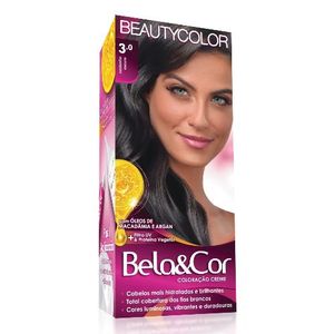 Tonalizante Bela e Cor Castanho Escuro 3.0