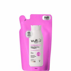 Refil Hidratante Desodorante Vult Corpo Hidraluronic Firmeza e Elasticidade Colágeno 300ml