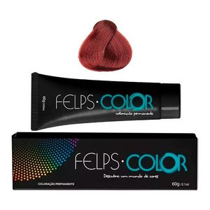 Coloração Felps Color 6.66 Louro Escuro Vermelho Intenso 60g