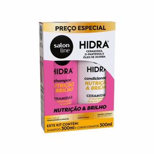 Kit Salon Line Hidra Ceramidas Shampoo + Condicionador 300ml