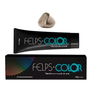 Coloração Permanente Felps Color 9.1 Louro Muito Claro Cinza 60g