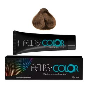 Coloração Felps Color 6.77 Louro Escuro Marrom Chocolate Intenso 60g