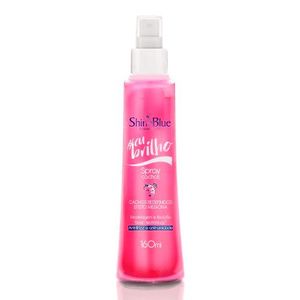 Spray Fixador de Cachos Shine Blue #Eu Brilho 160ml