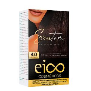 Kit Coloração Eico Seu Tom 4.0 Castanho Médio