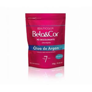 Pó Descolorante Bela e Cor Óleo de Argan 300g