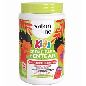 Creme para Pentear Salon Line Cachinhos Definidos Kids 1Kg