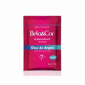 Pó Descolorante Bela e Cor Óleo de Argan 50g