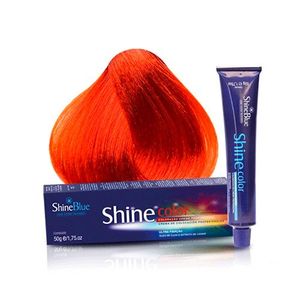 Coloração Creme Shine Blue 0.4 Cobre Intensificador 50g