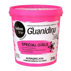 Creme Relaxante Salon Line Guanidina Special Girls Relaxer 218g