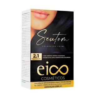 Kit Coloração Eico Seu Tom 2.1 Preto Azulado