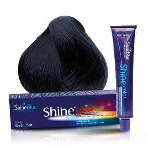 Coloração Creme Shine Blue 2.0 Preto Azulado 50g