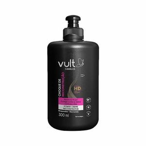 Creme Para Pentear Vult Cabelos Choque De Reconstrução 300ml