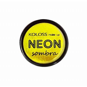 Sombra Neon Koloss Make Up 02- Citrino Fluo