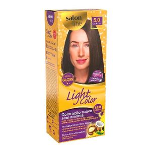 Tonalizante Salon Line Color Light 5.0 Castanho Claro