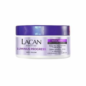 Máscara Lacan Nutritiva Desamareladora Luminus Progress 90g