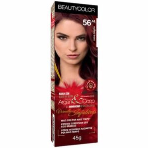 Coloração kit BeautyColor 56.44 Vermelhos Infalíveis - Ruivo Mogno