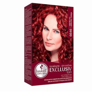Tonalizante Haskell Excllusiv 6646 Vermelho Especial Cereja
