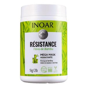 Máscara Hidratante Inoar Résistance Fibra de Bambu 1Kg