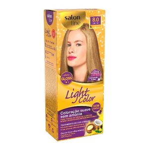 Tonalizante Salon Line Color Light Louro Claro 8.0