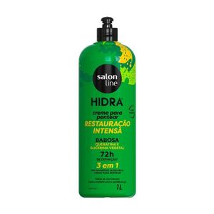 Creme para Pentear Salon Line Hidra Babosa Restauração Profunda 1 Litro