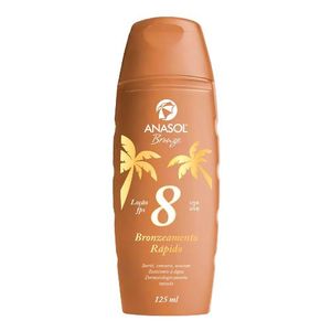 Loção Bronzeadora Anasol FPS8 125ml