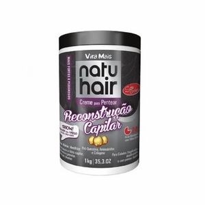 Creme para Pentear Reconstrução Capilar Natu Hair 1kg