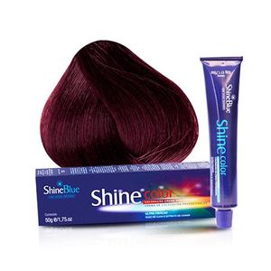 Coloração Creme Shine Blue 8.26 Marsala 50g