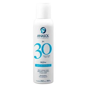 Protetor Solar Anasol Aerosol Transparente FPS30 200ml