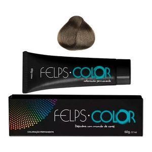 Coloração Felps Color 77.71 Louro Médio Intenso Marrom Acinzentado 60g