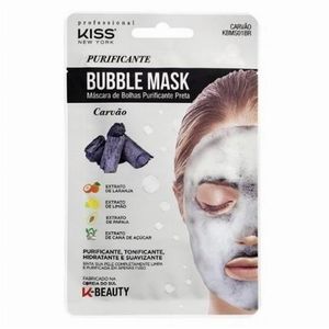 Máscara Facial Bubble Kiss New York Preta