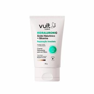 Creme Hidratante Para Mãos Hidraluronic Ácido Hialurônico + Glicerina Vult Corpo 50g