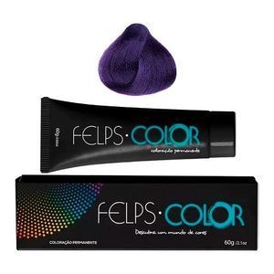 Coloração Permanente Felps Color 0.2 Violeta 60g