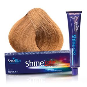 Coloração Creme Shine Blue 12.0 Louro Ultra Claro Natural 50g