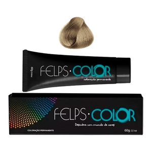 Coloração Permanente Felps Color 8.31 Louro Claro Bege Dourado 60g