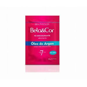Pó Descolorante Bela e Cor Óleo de Argan 20g