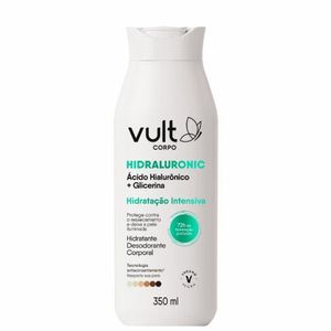 Hidratante Desodorante Corporal Vult Corpo Hidraluronic Hidratação Intensiva Glicerina 350ml