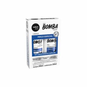 Kit Salon Line Shampoo + Condicionador Bomba Original 200ml
