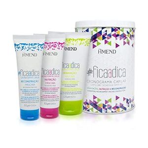 Kit Cronograma Capilar Amend #ficaadica