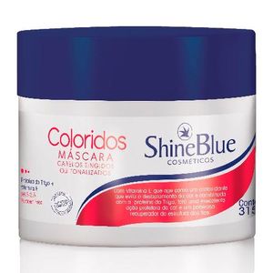 Máscara Capilar Shine Blue Coloridos 315g