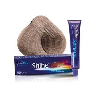 Coloração Creme Shine Blue 10.89 Louro Claríssimo Pérola 50g