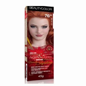Coloração Individual  Beauty Color 76.44 Vermelhos Infalíveis - Ruivo Absoluto