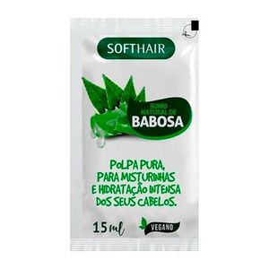 Sachê Soft Hair Polpa Natural de Babosa 15ml