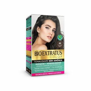 Tonalizante 40 Castanho Médio 135g Bio Extratus