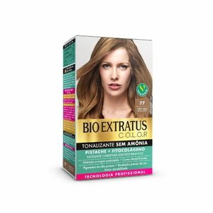 Tonalizante 77 Louro Médio Chocolate 135g Bio Extratus