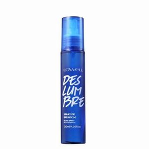 Spray Lowell  de brilho Deslumbre 2em 1 120ml