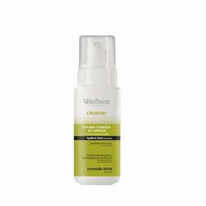 Espuma Cremosa De Limpeza Vita Derm 160ml