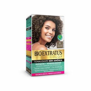 Tonalizante 71 Louro Médio Acinzentado 135g Bio Extratus