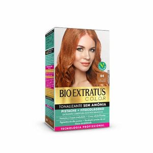 Tonalizante 84 Louro Claro Acobreado 135g Bio Extratus